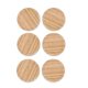 thumbnail image 1 of Wine Glass Covers Wood Drinking Glass Lids to Keep Bugs Out Wood Water Glass Toppers Keeps Debris an, 1 of 5