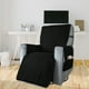 thumbnail image 5 of Sofá reclinable anti sucio Sofá resistente a prueba de agua Sofá protector para el hogar Cojín de muebles Protector Asiento del asiento para el dormit Negro l Baoblaze cubierta de sofá individual, 5 of 8