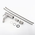 thumbnail image 5 of Cerypsa Brushed Nickle Bathroom Faucet 2 Modes with 360° Rotating Sprayer Aerator, 5 of 6
