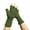 Army Green, variant on harmtty Winter Gloves Unisex Half-finger Thermal Gloves Soft Fleece Elastic Wrist Anti-slip Windproof Extended Wrist Ideal for Winter Weather Writing Typing 1 Black