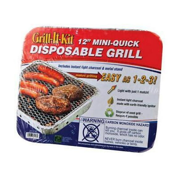 Disposable Charcoal Grill