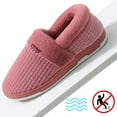 thumbnail image 3 of Mepaouo Women's Slippers Platform Mini Boots Memory Foam Soft Curly Full Slippers Anti Slip House Shoes, 3 of 7
