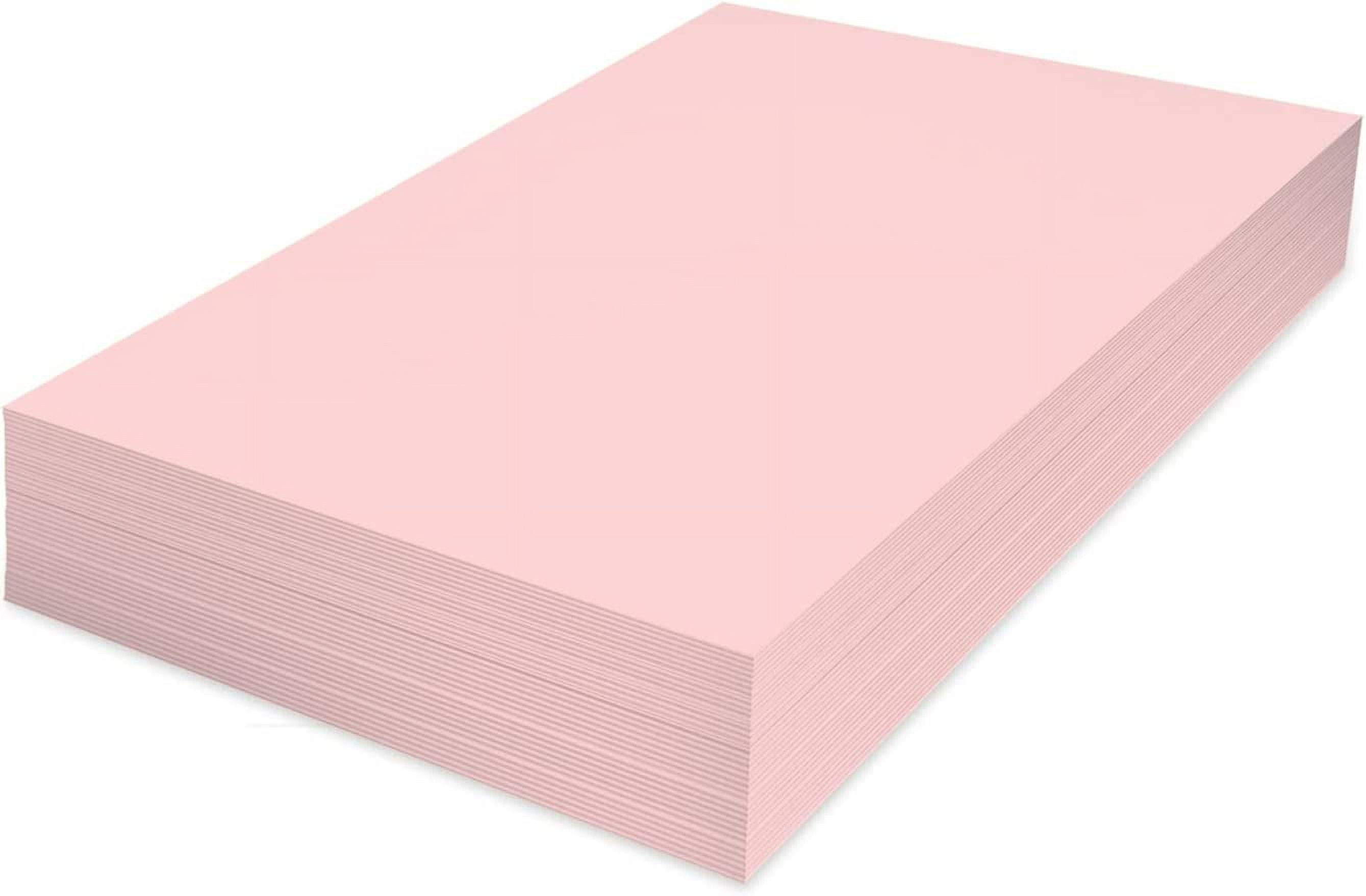 Pack of 500 Sheets 8-1/2" x 11" Letter Size CFB NCR Carbon-Less Paper, for Laser or Ink Jet Printer Pink CFB, Pack of 500