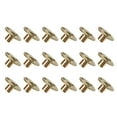 thumbnail image 1 of FESTFENDS 18Pcs Brown Three Hole Flange Nuts Hardware Flange for Pressure Distribution and Fastening, 1 of 1