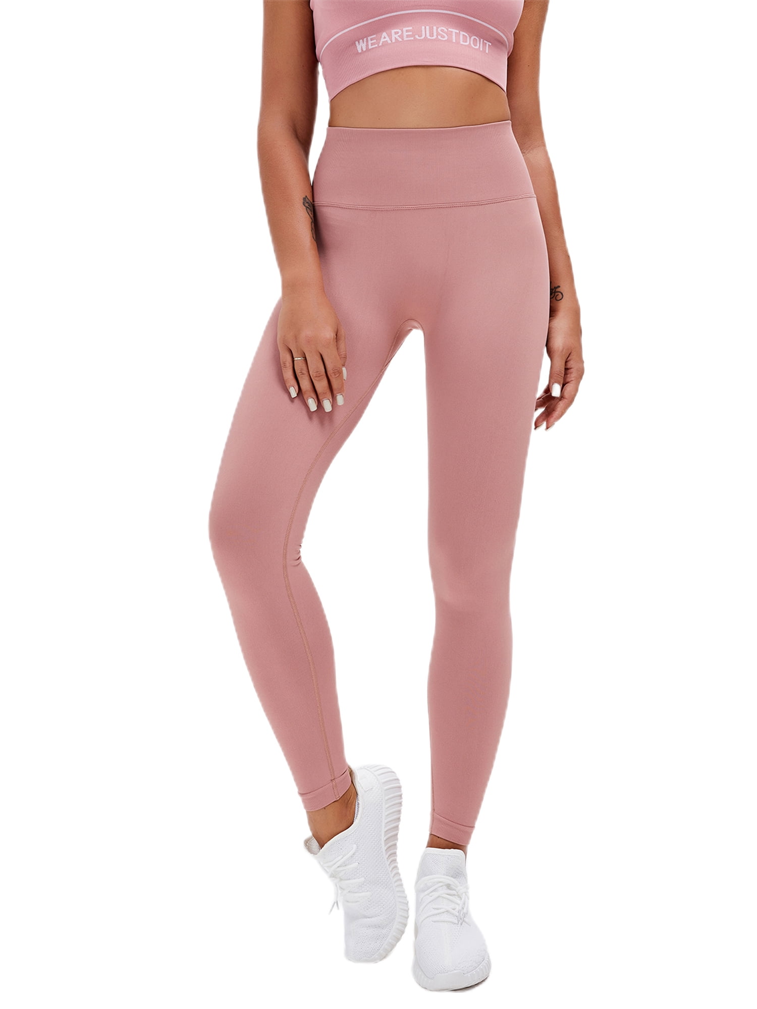 Blush Pink Workout Leggings