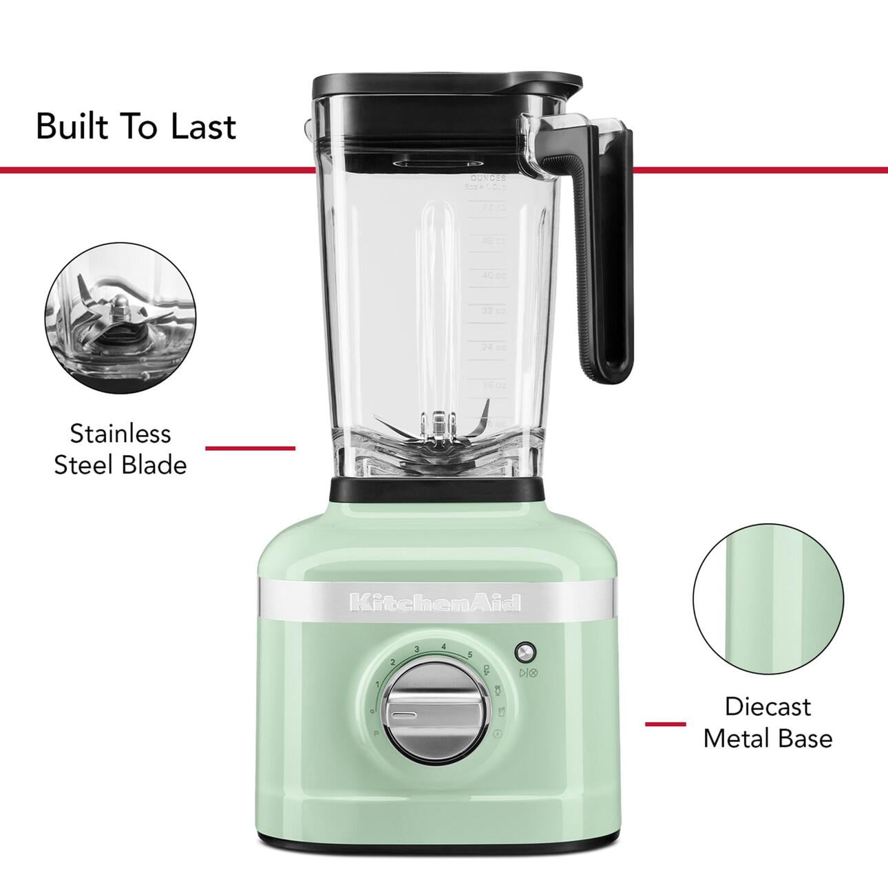 KitchenAid K400 Variable Speed Blender, Pistachio, KSB4027