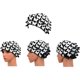 thumbnail image 4 of Gorro de baño NQ Con cuentas cosidas antirruido blanco, 4 of 4
