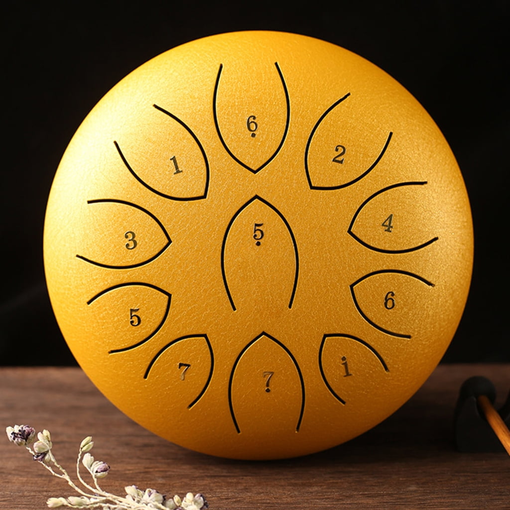 Ethereal Drum 11 Note Steel Tongue Drum for Adults Beginner Kids Handpans Drum
