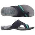 thumbnail image 4 of Women's Summer Plus-size Flip-toe Casual And Comfortable Beach Slippers Sandals for Women Blue 43, 4 of 4