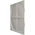 thumbnail image 4 of 19 5/8"W x 19 5/8"H Franklin EnduraWall Decorative 3D Wall Panel, Universal Pearl Metallic Sea Mist (Covers 2.67 Sq. Ft.), 4 of 6