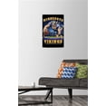 thumbnail image 2 of NFL Minnesota Vikings - End Zone 17 Wall Poster with Push Pins, 14.725" x 22.375", 2 of 3
