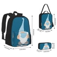 thumbnail image 2 of Balery Nurse Doctor Gnomes Mochila Escolar 3 en 1 para Niños - Mochila Resistente con Lonchera Térmica y Estuche - Mochila Escolar para Niños y Niñas, 2 of 7