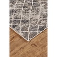 thumbnail image 3 of Feizy Home Collection 4.25' x 6.25' Charcoal Gray and Ivory Diamond Rectangular Area Throw Rug, 3 of 4