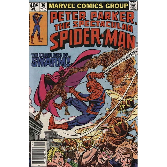 Spectacular Spider-Man, The #36 (Newsstand) VF ; Marvel Comic Book