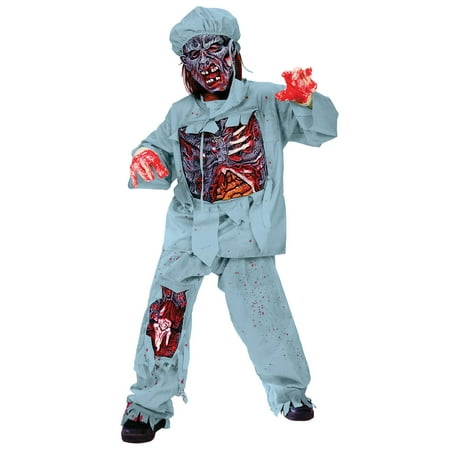 Zombie Doctor Child Halloween Costume