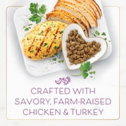 Purina Fancy Feast Dry Cat Food with Savory Farm-Raised Chicken and Turkey, 12 lb.