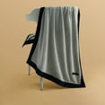 thumbnail image 4 of Toalla de baño grande | 100 % algodón | Extra gruesa y absorbente | 130 x 68 cm | Secado rápido para casa, playa, hotel y spa | Verde, gris y café, 4 of 6