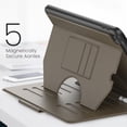 thumbnail image 4 of Junayo Case for iPad 7th/8th/9th Gen 10.2 inch Strong Magnetic Auto Sleep Shockproof Case with Multi-Angles Stand Pen Holder Card Slot, 4 of 7