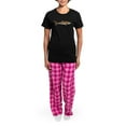 thumbnail image 4 of CafePress - Whale Shark C Pajamas - Women's Short Sleeve Print T-Shirt and Pants Dark Cotton Pajama Set, 4 of 7