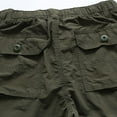 thumbnail image 3 of Cargo Pants for Men 2025 Outdoor Quick Dry Straight Leg Convertible Zip Off Combat Pants with Pockets Mens Trousers, 3 of 8