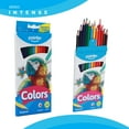 thumbnail image 2 of Pointer Intense Colors Hexagonal Pencils 12 Count, 2 of 5