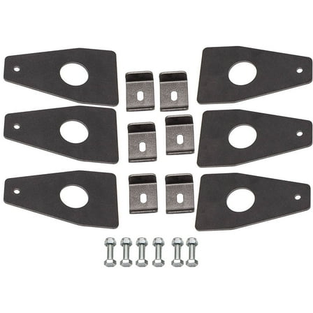 MaXpeedingrods 6Pcs 6 Inch Universal Car Roof Rack Gutter Mount Kit Weld On Roof Rack Gutter Mounts Fullwidth Gutter for Universal Car