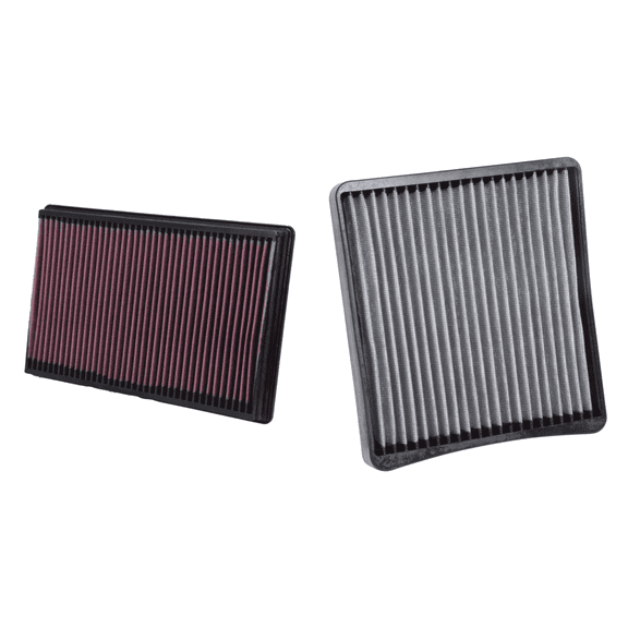K&N High-Flow Lifetime Engine and Cabin Air Filters for 2019-2026 RAM 1500