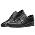 thumbnail image 1 of Zapato De Vestir En Piel Negro Monk Caballero 25-29 negro 24, 1 of 5