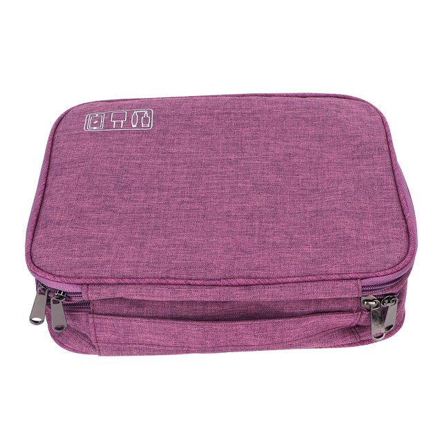 Bolsa de maquillaje de viaje ANGGREK gran capacidad duradera impermeable a prueba de humedad a prueba de polvo