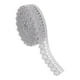thumbnail image 1 of Cinta de encaje con borde, cintas de encaje de flores para decoración de paquetes de regalo de manualidades de boda en gris, 1 of 7