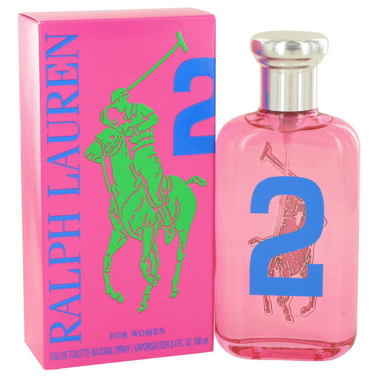Big Pony Pink 2 by Ralph Lauren Eau De Toilette Spray  oz-100 ml-Women -  