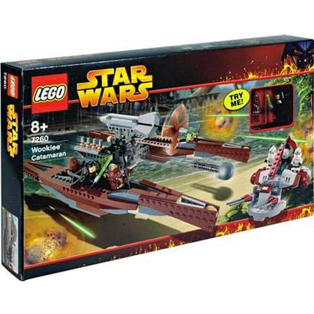 Lego Star Wars Revenge Of The Sith Wookie Catamaran Set 7260