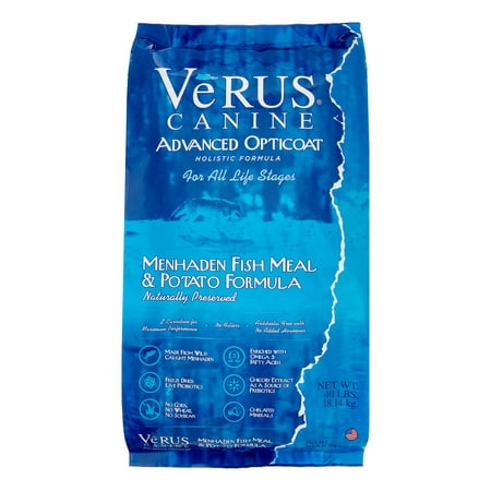 Verus Advanced Opticoat Fish Meal & Potato Recipe Dry Dog Food, 40