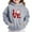Gray, variant on Thetops Big Girls 13T Baseball Hoodie - Black, LOVE Graphic, 100% Polyester with Kangaroo Pocket, Sporty Sweatshirt for Practice & Everyday Wear