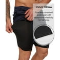 thumbnail image 2 of LAPTOM MAX Men's Athletic Basketball Shorts with Pockets, Multi-Color Mesh Workout Gym Shorts for Comfortable Activewear, 4 Pack, 2 of 6