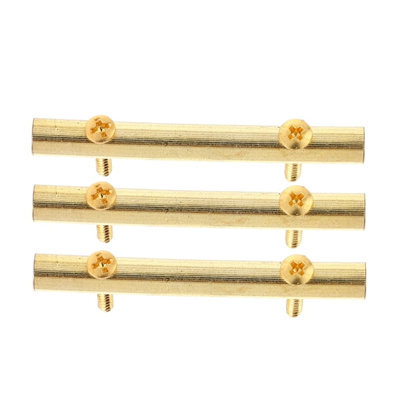 WHAMVOX  3 Sets Electric Guitar String Stick Chord Presser Instrument Golden