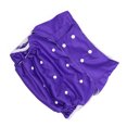 thumbnail image 2 of Seitruly Pañal para adultos, reutilizable, lavable, ajustable, a prueba de fugas, transpirable, pantalones de enfermería, tela para masajeadores Púrpura, 2 of 6