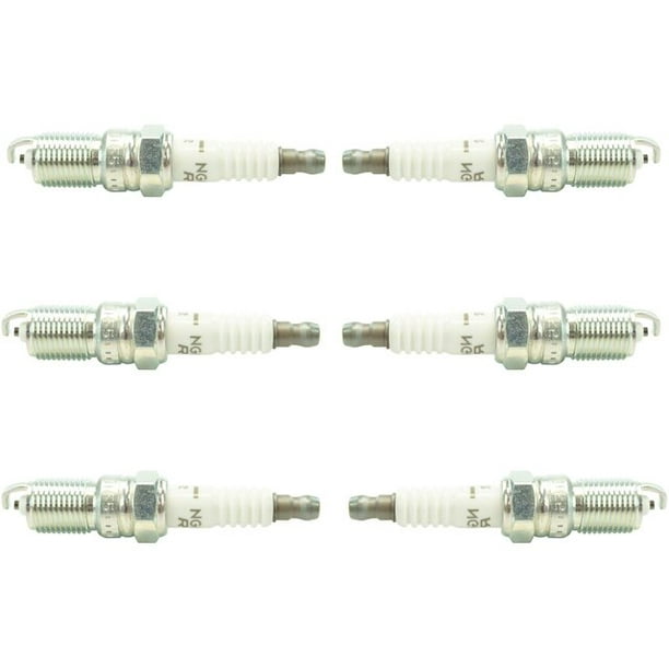 Spark Plug Set 6 Piece Compatible with 1988 2005 Buick LeSabre 3.8L