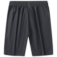 thumbnail image 4 of FRSASU Athletic Shorts Ice Silk Quick Drying Stretch Shorts for Men Summer Workout Gym with Zipper Pockets Gray, 4 of 9