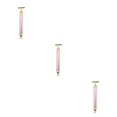 thumbnail image 4 of pitrice Rouleau Facial Vibrant en Forme de T Bâton Raffermissant Soin de la Peau Anti-Rides Masseur Portable à Piles Rose 3Ensemble, 4 of 6