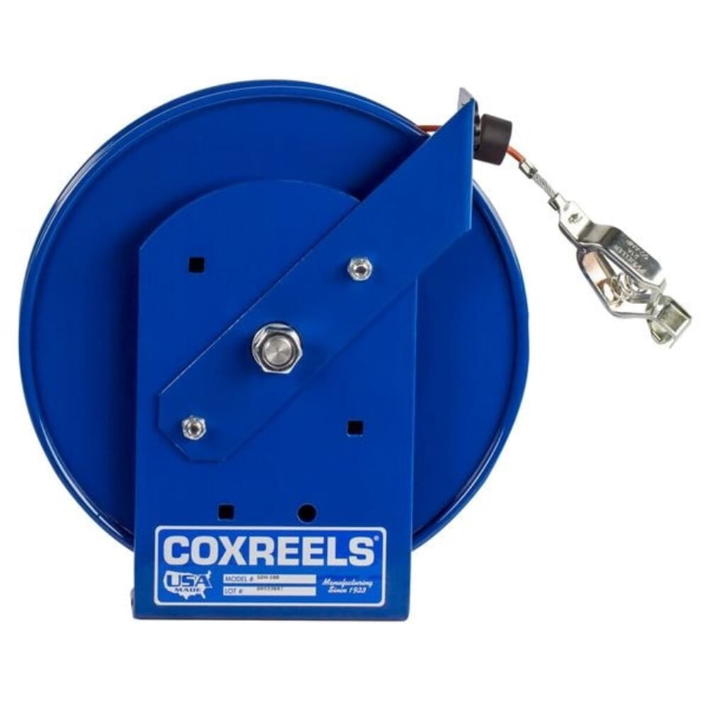 COXREELS Static Discharge Cable Reel,Blue SDHL-200
