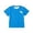 Blue, variant on Boys Dinosaur Print Short Sleeve T-Shirt, Front Mini T-Rex and Back Big Dino Graphic Crewneck Tee, Soft Casual Everyday Top for Kids School Outdoor Wear(Pink,4-5 Years)