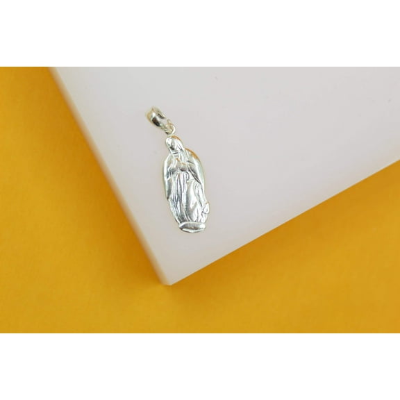 925 Sterling Silver Guadalupe Pendant