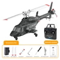 thumbnail image 2 of RC ERA A61 AirWolf 110-size Auto Stabilized Helicopter w/ Optical Flow Sensor and Upgraded Transmitter - RTF - Black/White, 2 of 6