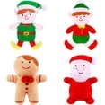 thumbnail image 1 of PELUCHERIA - Set de 4 Peluches Navideños 15 cm, 1 of 6