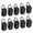 Black, variant on Hanging Clips Pack Of 10 Triangle Medium Power For Tapestry Small Rugs Towel Shawl Andtings
