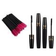 thumbnail image 1 of de Maquillaje Que Pestañas Negro Natural 3D y Aplicador Desechable 50 Unids MZTZ0059, 1 of 8