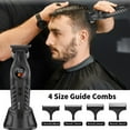 thumbnail image 4 of KM-1743 Professional Hair Clippers for Men, Cordless Beard Trimmer, Electric T-Blade Zero Gap Hair Trimmer, USB Rechargeable with 4 Guide Combs, 4 of 9