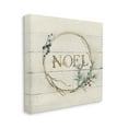 thumbnail image 3 of Stupell Industries Noel Holiday Botanical Wreath Graphic Art Gallery Wrapped Canvas Print Wall Art, Design by Carol Robinson, 3 of 7