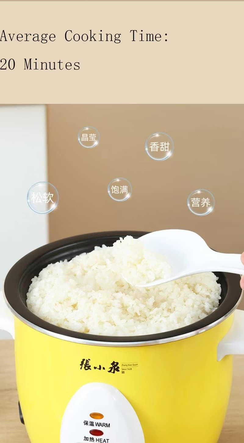 Zhangxiaoquan 3cup Rice Cooker, 1.5L, with steamer and inner pot cover, maximum rice capacity 3 cups